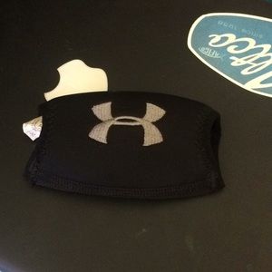 Under armor football helmet chin cover black